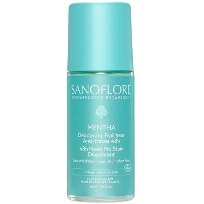 Sanoflore Mentha Déo Roll-On 50ml - Déodorant - Publicité Sanoflore Mentha Déo Roll-On 50ml - Déodorant - Publicité