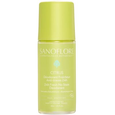 Sanoflore Vent de Citrus Déodorant Bio - Vent de Citrus - Publicité Sanoflore Vent de Citrus Déodorant Bio - Vent de Citrus - Publicité