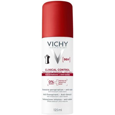 Vichy Clinical Control Anti-transpirant 96h Déodorant 125 ml - Publicité Vichy Clinical Control Anti-transpirant 96h Déodorant 125 ml - Publicité