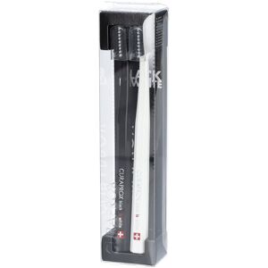 CURAPROX White is Black brosses à dents x2 Brosse(S) À Dents 2 pc(s) - Publicité CURAPROX White is Black brosses à dents x2 Brosse(S) À Dents 2 pc(s) - Publicité