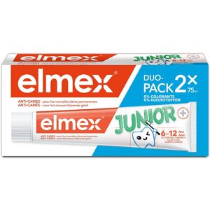 Dentifrice Elmex Junior - Anti Caries pour Enfants 2x75ml - Publicité Dentifrice Elmex Junior - Anti Caries pour Enfants 2x75ml - Publicité