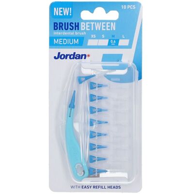 Jordan CLINIC Brossettes interdentaire Taille M (0,6 mm) Brosse(S) À Dents 10 pc(s) - Publicité Jordan CLINIC Brossettes interdentaire Taille M (0,6 mm) Brosse(S) À Dents 10 pc(s) - Publicité