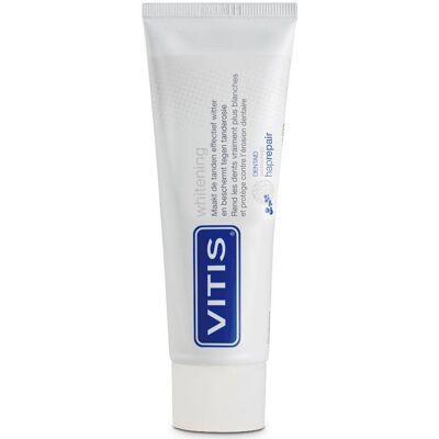 VITIS Dentifrice Blanchissant - Réparation de l’émail - Publicité VITIS Dentifrice Blanchissant - Réparation de l’émail - Publicité