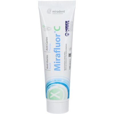 Hager Pharma GmbH Miradent Mirafluor C Dentifrice - Dentifrice - Publicité Hager Pharma GmbH Miradent Mirafluor C Dentifrice - Dentifrice - Publicité