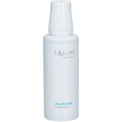 Bain de bouche Blue M Oxygen for Health sans fluorure - 250ml - Publicité Bain de bouche Blue M Oxygen for Health sans fluorure - 250ml - Publicité