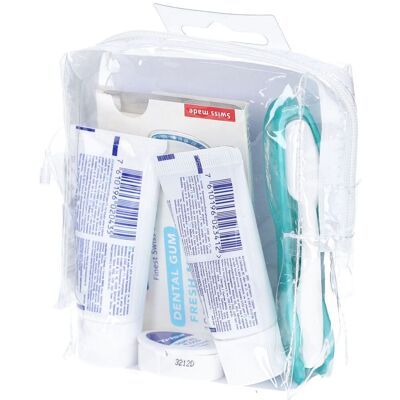 TRISA Compact Travel Set dentaire de voyage complet Set(S) 1 pc(s) - Publicité TRISA Compact Travel Set dentaire de voyage complet Set(S) 1 pc(s) - Publicité
