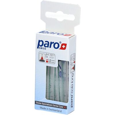 paro® Isola Long Brossettes interdentaires coniques 4/9mm Vert Brosse 5 pc(s) - Publicité paro® Isola Long Brossettes interdentaires coniques 4/9mm Vert Brosse 5 pc(s) - Publicité