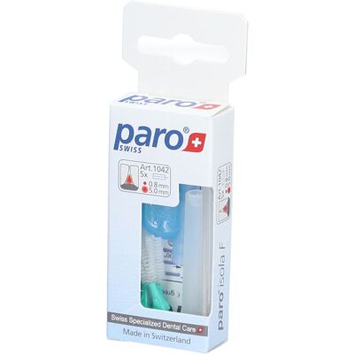 paro® Isola F Brossette interdentaire 5.0 mm Vert Brosse 5 pc(s) - Publicité paro® Isola F Brossette interdentaire 5.0 mm Vert Brosse 5 pc(s) - Publicité
