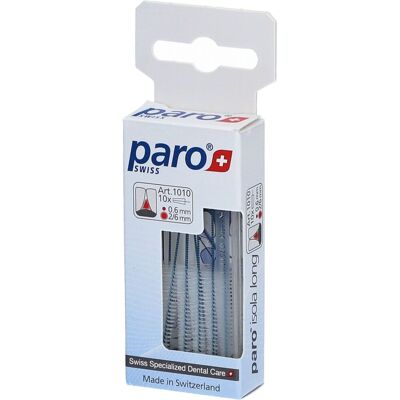 paro® Isola Long Brossettes interdentaires coniques 2/6mm Bleu Brosse 10 pc(s) - Publicité paro® Isola Long Brossettes interdentaires coniques 2/6mm Bleu Brosse 10 pc(s) - Publicité