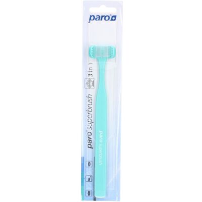 paro® Superbrush brosse à dents trois têtes Brosse(S) À Dents 1 pc(s) - Publicité paro® Superbrush brosse à dents trois têtes Brosse(S) À Dents 1 pc(s) - Publicité