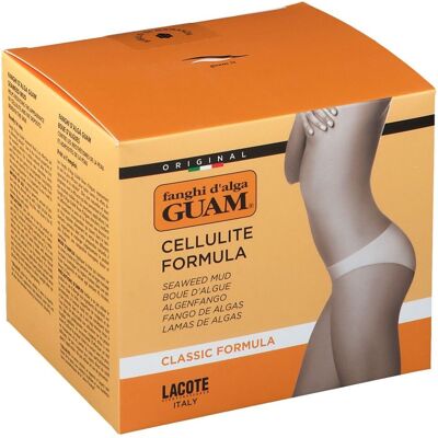 GUAM Boue d'Algues - Naturelle, Effet Immédiat, Réduction Cellulite - Publicité GUAM Boue d'Algues - Naturelle, Effet Immédiat, Réduction Cellulite - Publicité