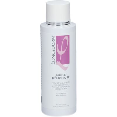 Longiderm Démaquillant Huile Douce - Soin de la Peau - Publicité Longiderm Démaquillant Huile Douce - Soin de la Peau - Publicité
