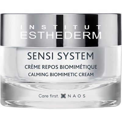 Institut Esthederm Sensi System Crème Calmante Biomimétique - Hydratant pour peau sensible - Publicité Institut Esthederm Sensi System Crème Calmante Biomimétique - Hydratant pour peau sensible - Publicité