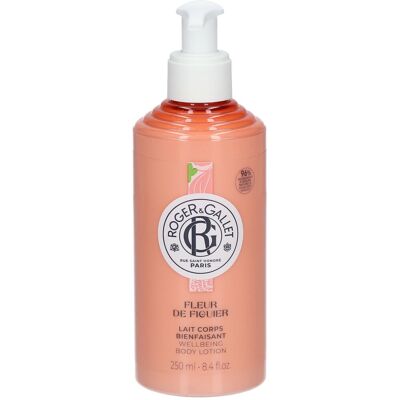 Roger & Gallet Lait Corps Bienfaisant FLEUR DE FIGUIER 250 ml - Publicité Roger & Gallet Lait Corps Bienfaisant FLEUR DE FIGUIER 250 ml - Publicité