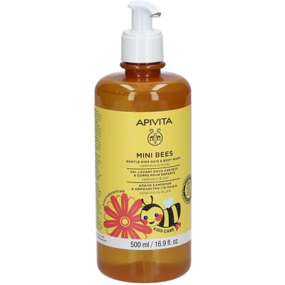 APIVITA Mini Bees Gel lavant doux Cheveux & Corps pour enfants Soins Corporels 500 ml - Publicité APIVITA Mini Bees Gel lavant doux Cheveux & Corps pour enfants Soins Corporels 500 ml - Publicité