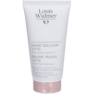 Crème pour les mains Louis Widmer UV10 75 ml - Publicité Crème pour les mains Louis Widmer UV10 75 ml - Publicité
