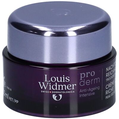 Louis Widmer - Proderm Anti-Ageing Intensive Night Cream - 50 ml - Cream - Publicité Louis Widmer - Proderm Anti-Ageing Intensive Night Cream - 50 ml - Cream - Publicité