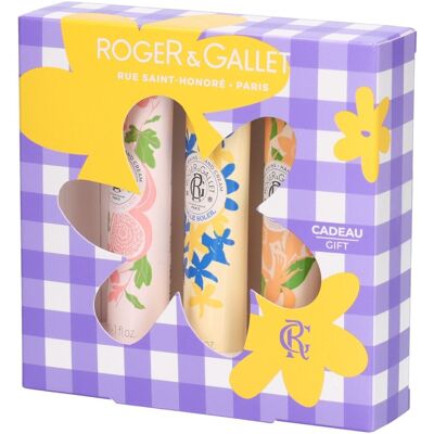 PDM to be maintained Roger&Gallet Coffret Trio Crèmes Mains Fleur De Figuier, Vanille Soleil & Néroli Set(S) 30 ml - Publicité PDM to be maintained Roger&Gallet Coffret Trio Crèmes Mains Fleur De Figuier, Vanille Soleil & Néroli Set(S) 30 ml - Publicité