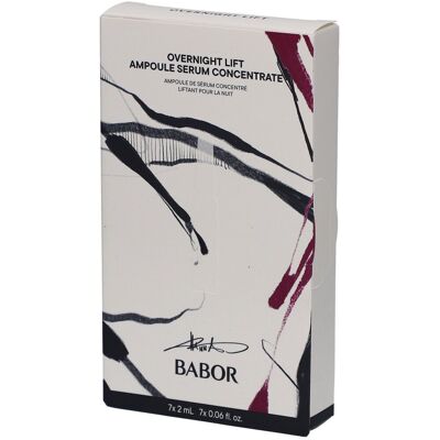 BABOR Hanna Overnight Lift Ampoule Serum - Ampoule Serum Concentrate - Publicité BABOR Hanna Overnight Lift Ampoule Serum - Ampoule Serum Concentrate - Publicité