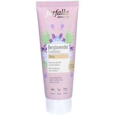 FARFALLA Berglavendel Relax Baume pieds 75 ml - Publicité FARFALLA Berglavendel Relax Baume pieds 75 ml - Publicité