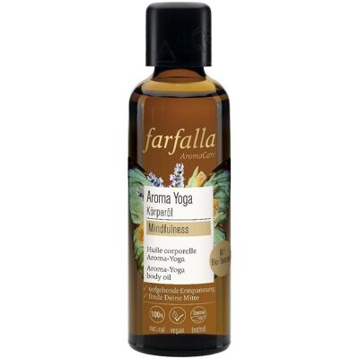 Farfalla Mindfulness - Huile corporelle Aroma-Yoga 75 ml - Publicité Farfalla Mindfulness - Huile corporelle Aroma-Yoga 75 ml - Publicité