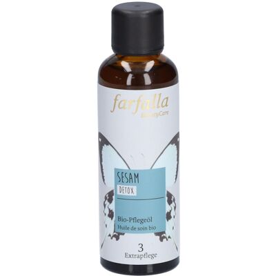 FARFALLA Huile de Sésame bio 75 ml - Publicité FARFALLA Huile de Sésame bio 75 ml - Publicité