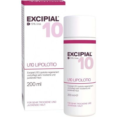 Excipial U10 Lipolotion - Lotion corporelle pour peau sèche - Publicité Excipial U10 Lipolotion - Lotion corporelle pour peau sèche - Publicité