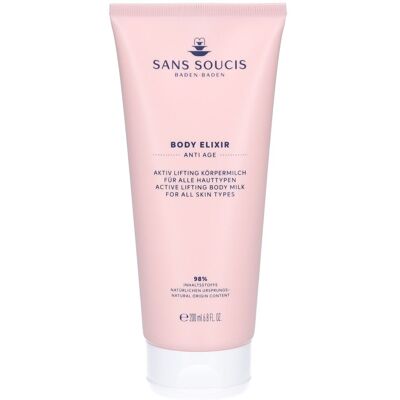 Sans Soucis Body Elixir Lifting Actif - Lait corporel - Publicité Sans Soucis Body Elixir Lifting Actif - Lait corporel - Publicité
