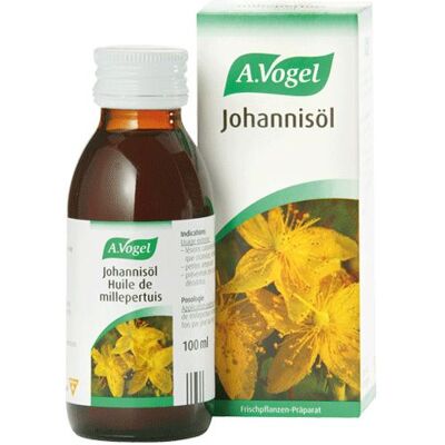Huile d'Hypericum A.Vogel - Pour Brûlures & Plaies - 100ml - Publicité Huile d'Hypericum A.Vogel - Pour Brûlures & Plaies - 100ml - Publicité