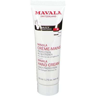 Crème Mains Mavala au Collagène - Hydratante et Protectrice - Publicité Crème Mains Mavala au Collagène - Hydratante et Protectrice - Publicité