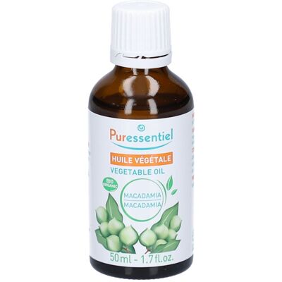Puressentiel Huile Végétale BIO Macadamia 50 ml - Publicité Puressentiel Huile Végétale BIO Macadamia 50 ml - Publicité
