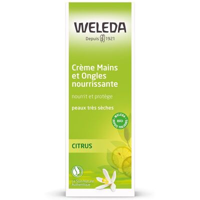Crème pour les Mains et Ongles au Citron Weleda - Nourrit, Répare pour Peau Très Sèche - Publicité Crème pour les Mains et Ongles au Citron Weleda - Nourrit, Répare pour Peau Très Sèche - Publicité