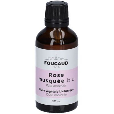 Huile Végétale Bio Rose Musquée - 50ml - Publicité Huile Végétale Bio Rose Musquée - 50ml - Publicité