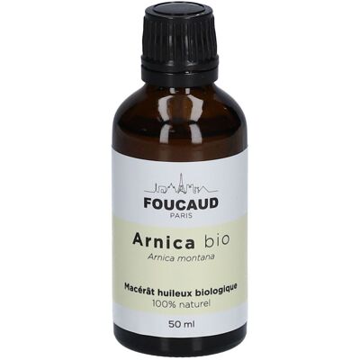 FOUCAUD - Macérât Arnica bio - Peau - 50 ml - Huile - Publicité FOUCAUD - Macérât Arnica bio - Peau - 50 ml - Huile - Publicité