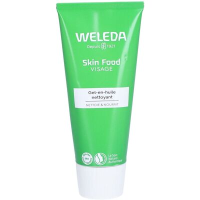Weleda Skin Food Gel Nettoyant Nourrissant - Type de peau - Publicité Weleda Skin Food Gel Nettoyant Nourrissant - Type de peau - Publicité