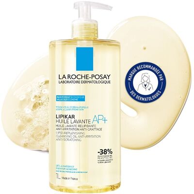 Huile Nettoyante Lipikar AP+ - La Roche-Posay - Publicité Huile Nettoyante Lipikar AP+ - La Roche-Posay - Publicité