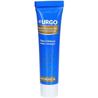 URGO Baume Cicatrisant Miel Crème 15 g - Publicité URGO Baume Cicatrisant Miel Crème 15 g - Publicité