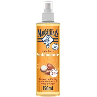 Le Petit Marseillais Huile Corps Sublimante 150 ml - Publicité Le Petit Marseillais Huile Corps Sublimante 150 ml - Publicité