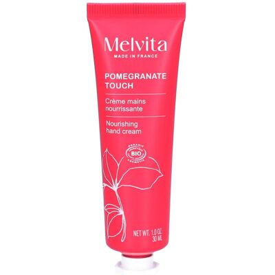 MELVITA Crème Mains Nourrissante Grenade 30 ml - Publicité MELVITA Crème Mains Nourrissante Grenade 30 ml - Publicité
