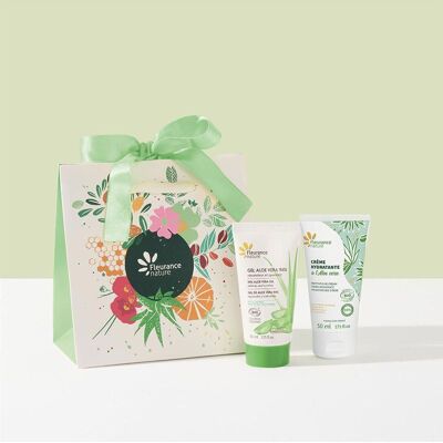 Fleurance Nature Fleurance Nature Sac Duo Aloe vera - Duo Soins Peau - Publicité Fleurance Nature Fleurance Nature Sac Duo Aloe vera - Duo Soins Peau - Publicité