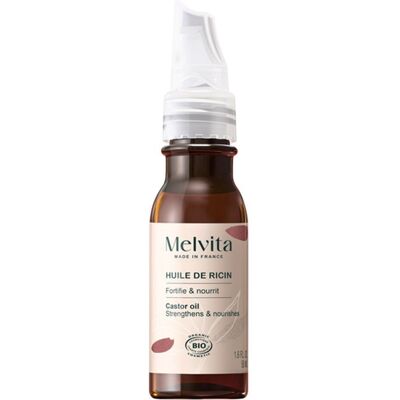MELVITA Huile de Ricin Bio 50 ml - Publicité MELVITA Huile de Ricin Bio 50 ml - Publicité
