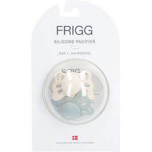 Pack Frigg 2 Sucettes Silicone Papillon Crème/Sauge - Sucette - Publicité Pack Frigg 2 Sucettes Silicone Papillon Crème/Sauge - Sucette - Publicité