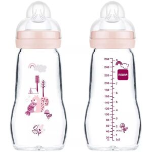 MAM Feel Good Baby biberon en verre 260ml 0 mois et + Bouteilles 260 ml - Publicité MAM Feel Good Baby biberon en verre 260ml 0 mois et + Bouteilles 260 ml - Publicité