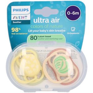 philipsavent Philips Avent Ultra Air Sucette +0m design beige Sucette(S) 2 pc(s) - Publicité philipsavent Philips Avent Ultra Air Sucette +0m design beige Sucette(S) 2 pc(s) - Publicité