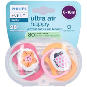 philipsavent Philips Avent Ultra Air Sucette +6m collection girl Sucette(S) 2 pc(s) - Publicité philipsavent Philips Avent Ultra Air Sucette +6m collection girl Sucette(S) 2 pc(s) - Publicité