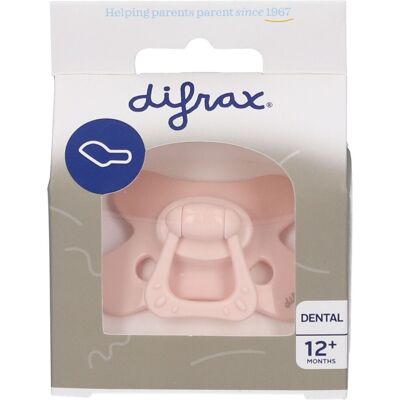 Sucette Difrax Dentaire 12+ Mois - Girafe - Tétine - Publicité Sucette Difrax Dentaire 12+ Mois - Girafe - Tétine - Publicité