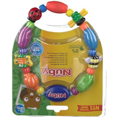 Nûby™ Nuby Anneau de dentition rigide et souple Bug-a-Loop™ - 3m+ Autre 1 pc(s) - Publicité Nûby™ Nuby Anneau de dentition rigide et souple Bug-a-Loop™ - 3m+ Autre 1 pc(s) - Publicité