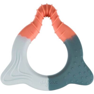 Anneau de dentition pour bébé Difrax - 3 en 1 Multicolore - Publicité Anneau de dentition pour bébé Difrax - 3 en 1 Multicolore - Publicité