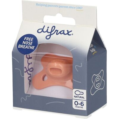 DIFRAX Tétine naturel en silicone 0-6 mois Tétine(S) 1 pc(s) - Publicité DIFRAX Tétine naturel en silicone 0-6 mois Tétine(S) 1 pc(s) - Publicité