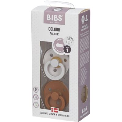 Suceur Bibs Haze/Caramel - 0-6 Mois - Publicité Suceur Bibs Haze/Caramel - 0-6 Mois - Publicité